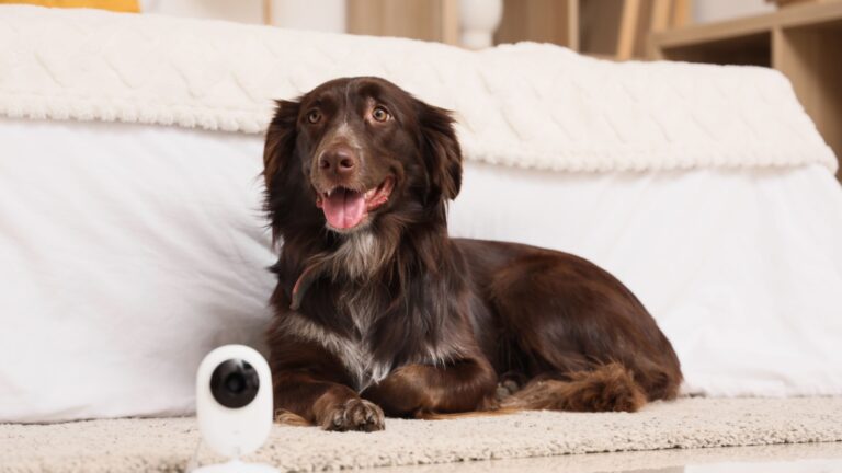 Beautiful view of Laser Enabled Pet Camera For Anxiety Relief